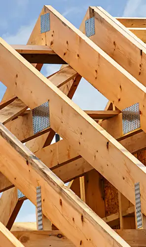 Sydney structural carpentry and framing – WizBuilt timber roof framing and structural carpentry work on a Sydney building project
